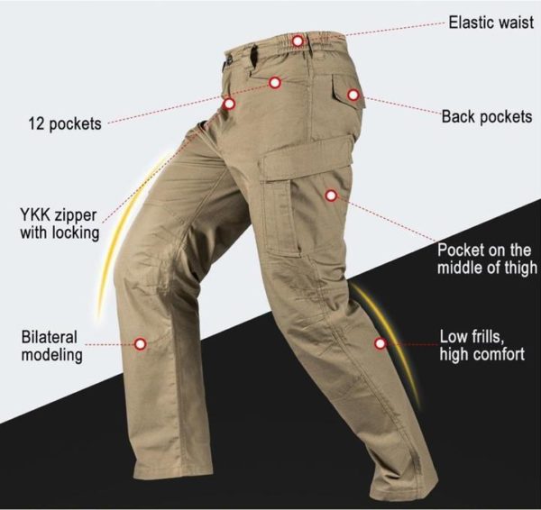 Tactical Waterproof Pants- For Male or Female - Wowelo