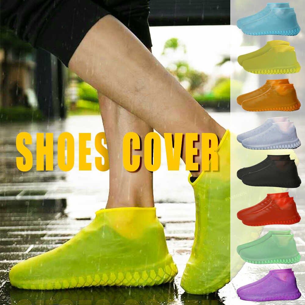 Silicone Shoe Covers - Reusable Waterproof Shoe Covers  Ultra-elastic
