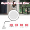 10x Magnifying LED Lighted Makeup Mirror