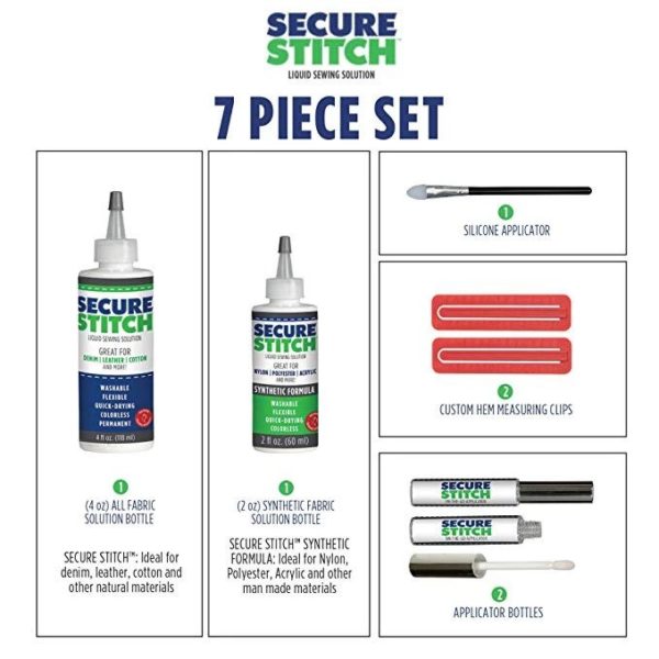 Secure Stitch Liquid Sewing Solution Kit!