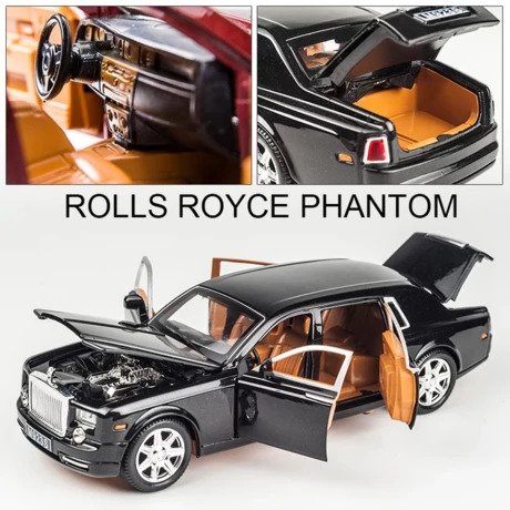 ROLLS ROYCE PHANTOM ALLOY DIECAST CAR MODEL - Image 5