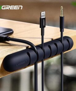 UGREEN Silicone USB Cable Winder Flexible Organizer