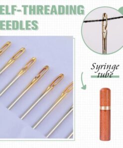 Self-threading Needles
