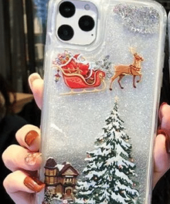 【Christmas sale】Flash powder mobile phone case