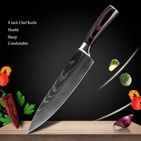 طقم سكاكين الشيف الياباني