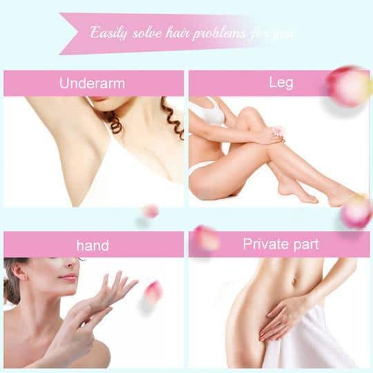 Electric Rechargeable Body Shaver For Women