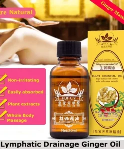 Lymphatic Drainage Ginger Oil