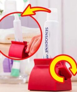 Rolling Tube Toothpaste Squeezer Dispenser Toothpaste Seat Holder Stand