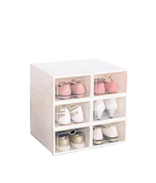 Drop Front Organization Boxes 6 pcs