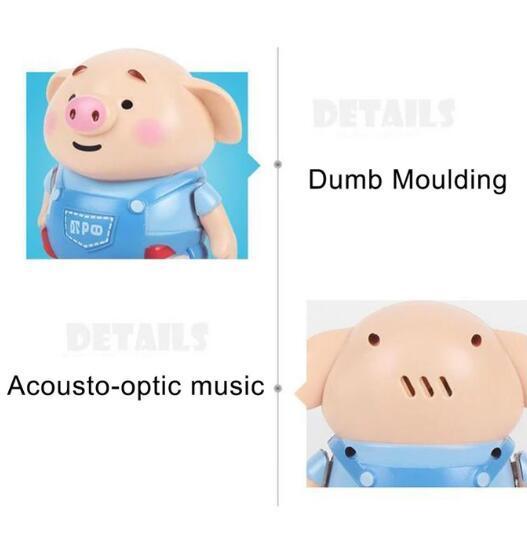 educational creative pen inductive toy pig