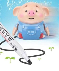 Educational Creative Pen Inductive Toy Pig