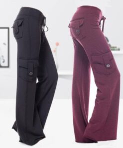 I-Stretchy Soft Bamboo Pocket Yoga Pants