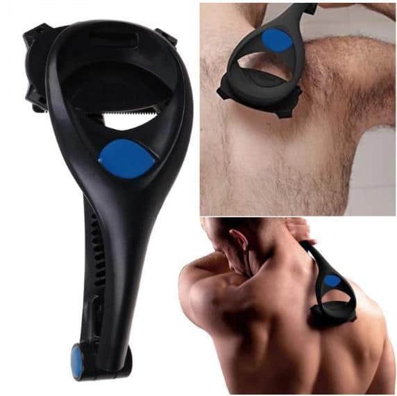 New Two-Headed Blade Back Hair Shaver