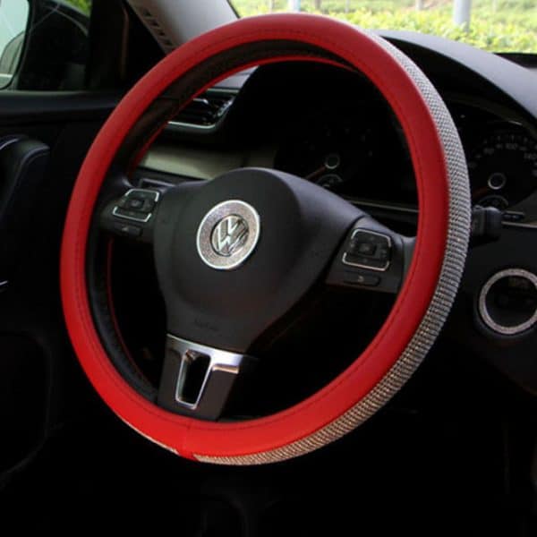 Swarovski Crystal Steering Wheel Cover