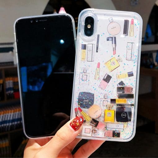 FALLING MAKEUP CASE WHITE