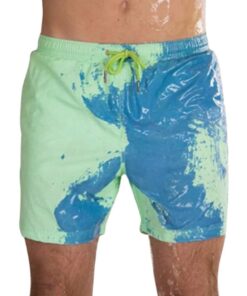 Geadf S1 - Pantaloncini da mare che cambiano colore sensibili alla temperatura