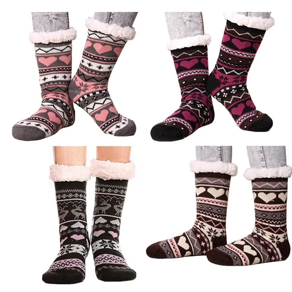 Extra-warm Fleece Indoor Socks - Image 2