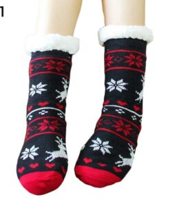 Extra warme fleece indoor sokken