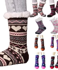 Extra-warm Fleece Indoor Socks