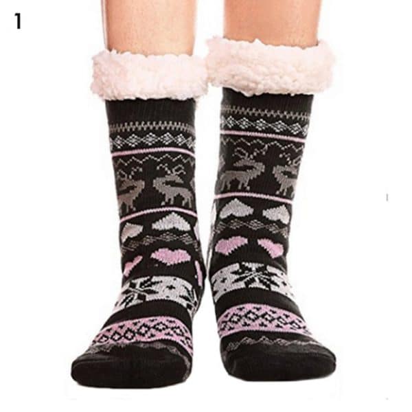 Ekstra varme Fleece indendørs sokker