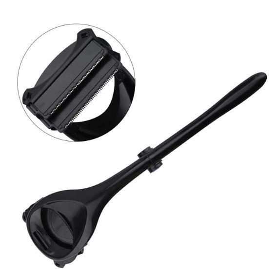 New Two-Headed Blade Back Hair Shaver