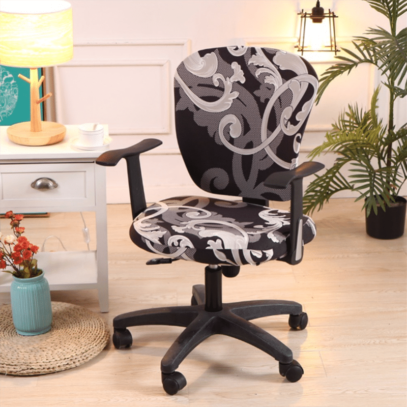 Printed Computer Chair Cover