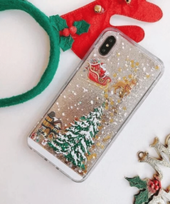 【Christmas sale】Flash powder mobile phone case