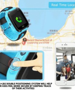 किडसेफ - GPS थेट स्थान स्मार्टवॉच - 70% सूट