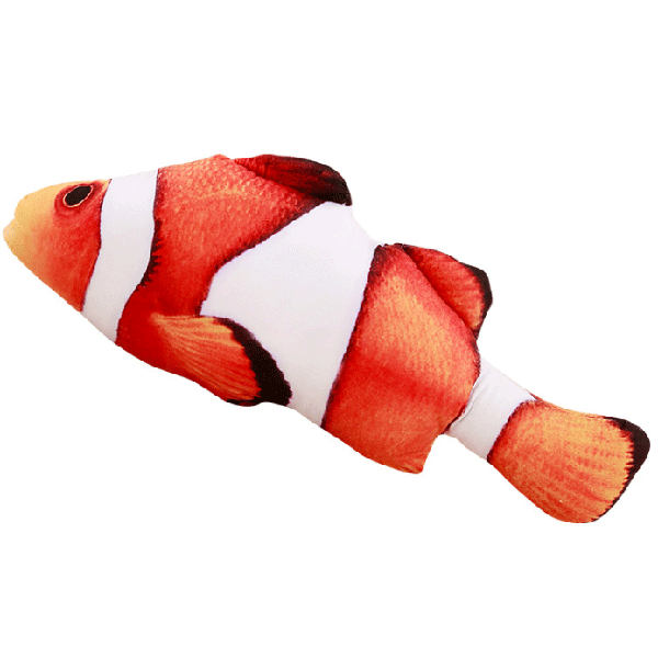 red fish toy