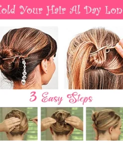 Alternative view of 3-Second Hair Styling Clip (Set of 4)