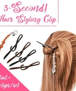 3-Second Hair Styling Clip (Set of 4)