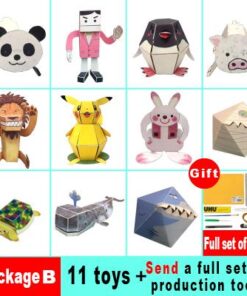 Action Paper Craft Kit By Haruki Nakamura