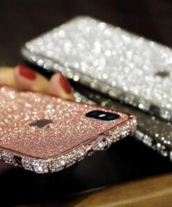 Bling Rhinestone iPhone Case With Grade A aluminum Frame