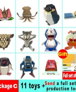 Action Paper Craft Kit By Haruki Nakamura