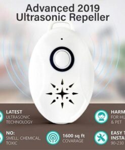 Ultrasonic Flea agus Tick Repeller