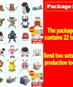 Action Paper Craft Kit By Haruki Nakamura