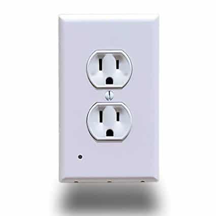 Outlet Wall Plate With LED Night Lights-No Batteries Or Wires - Image 6