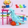 LED Race Toy Musical Dinosaur