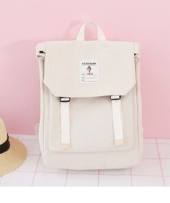 Canvas Tofu Backpack