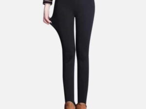 Winter tight warm thick cashmere pants