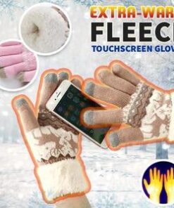 Luvas de lã extraquentes para touchscreen