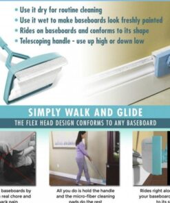 Adjustable Conforming Baseboard Cleaner