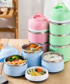 Portable Multi-Layer Lunch Box
