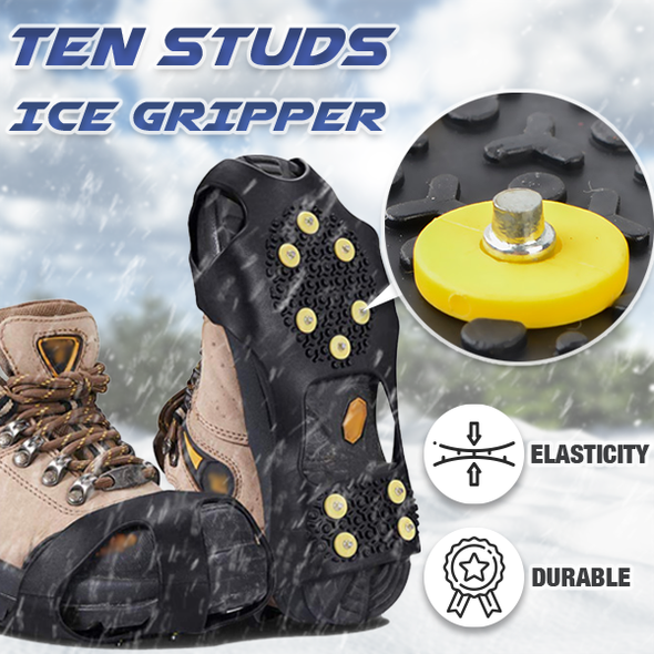 10 Studs Ice Gripper Spike Anti-Skid