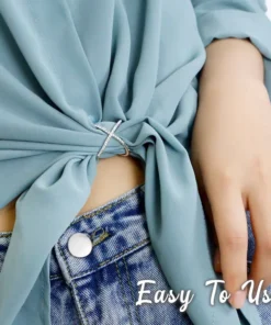 Elegant Multi-functional Scarf Buckle Ring