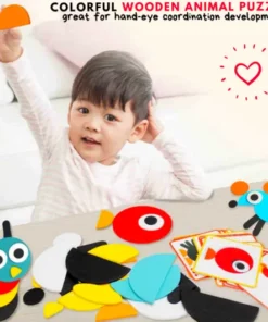 Puzzle & Read - Educational Blocks Set