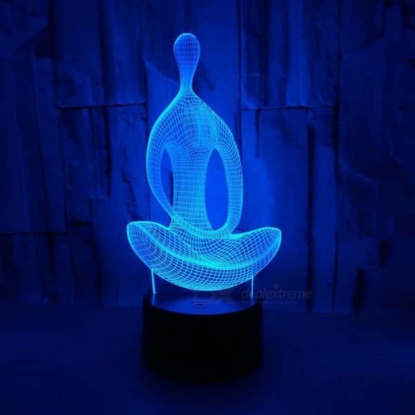 Lampu LED Meditasi 3D