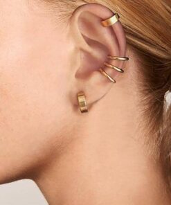 Alternative view of No Piercing Retractable Earrings