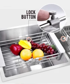 Kitchen Retractable Drainer Rack