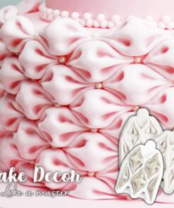 CakeMaster Silicone Billow Puff Fondant Icing Mold